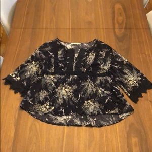 Hazel navy blouse size:MP